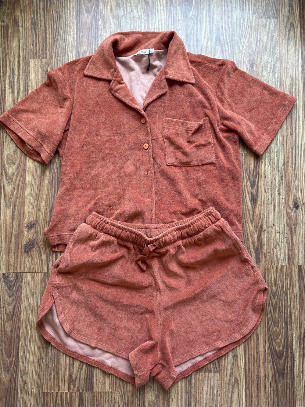 MANGO Terry Beach/Lounge Set